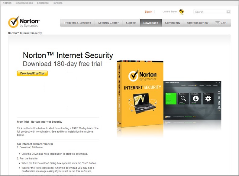 Free download norton internet security for windows vista